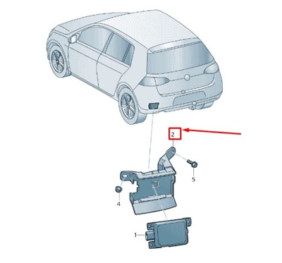 Skoda karoq nu правый слепая зона spot управление unit кронштейн 57a907456 фото №1