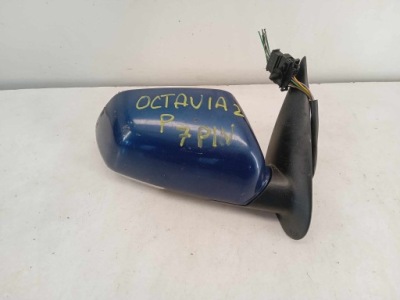 Зеркало правое передние skoda octavia ii 7 pin фото №1