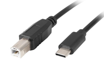 Kabel USB-C - USB-B USB 2.0 drukarka dysk skaner HD 3m