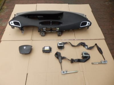 Renault scenic iii панель приладів консоль подушка безпеки фото №1