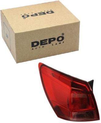 Лампа задняя левая комбинированная nissan qashqai/qashqai +2 i 2006-2014 фото №1