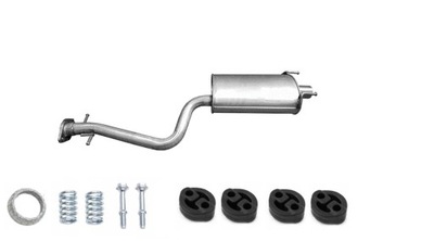 Lexus is 300 3.0 v6 2001-2005 sedan гасник кінцевий фото №1