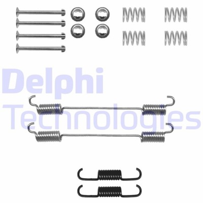 DELPHI LY1301 КОМПЛЕКТ DODATKÓW, КОЛОДКИ ТОРМОЗНЫЕ