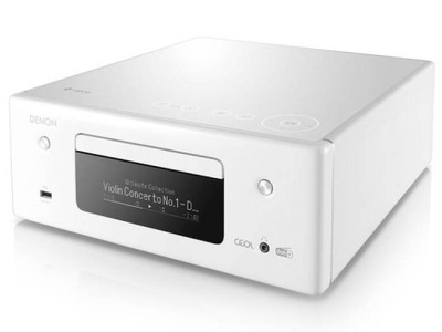 DENON RCDN-11 DAB Biały Amplituner stereo z CD