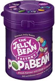 THE JELLY BEAN FACTORY POP-A-BEAN 36 SMAKÓW 100g