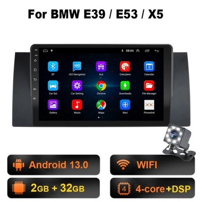 ANDROID 13 RADIO DE AUTOMÓVIL DSP IPS RD PARA BMW E39 E53 X5 AUTORADIO RDS RADIO GPS  