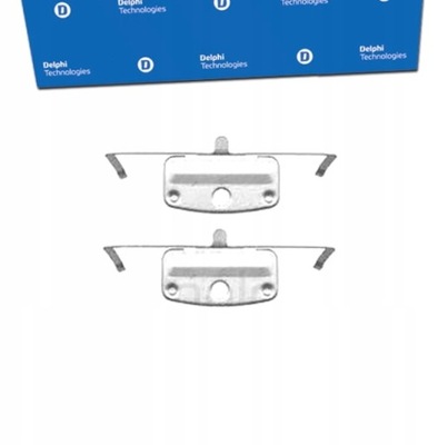 KOMPLEKTAS MONTAVIMO TRINKELIŲ STABDŽIŲ DELPHI : BMW 3 E92 GTS 