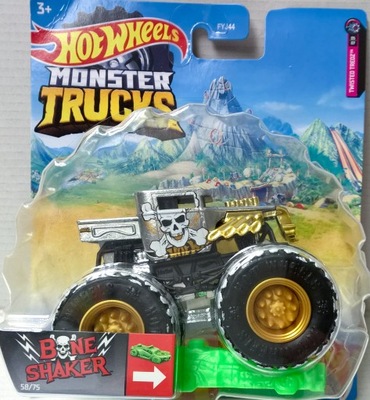 HOT WHEELS BONE SHAKER - MONSTER TRUCKS