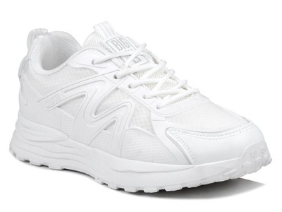 Buty damskie sportowe sneakersy białe sznurowane Big Star NN274A084 41