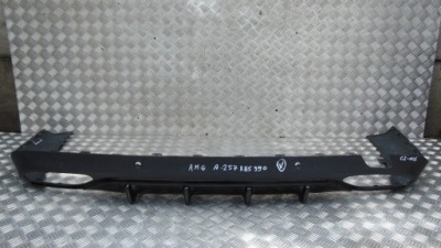 Накладка спойлер бампера задній заднього mercedes a257885990 amg фото №1
