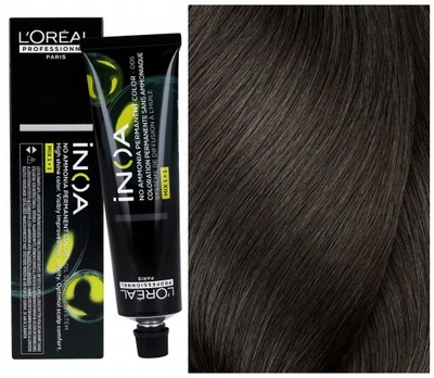 Loreal Farba Inoa 5 bez amoniaku brązy 60ml
