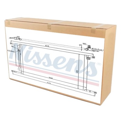 Радиатор кондиционера do chevrolet aveo kalos фото №1