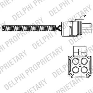 ЗОНД ЛЯМБДА DELPHI ES20290-12B1 ES2029012B1