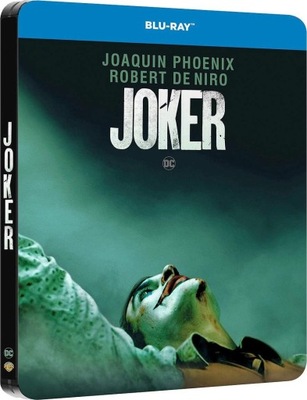 JOKER Joaquin Phoenix Robert De Niro Blu-Ray Steelbook lektor, napisy PL