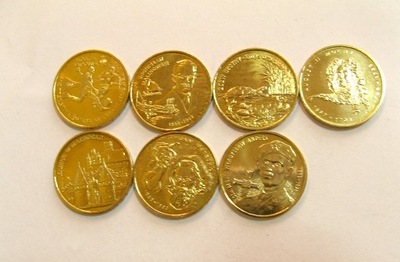 Pełny komplet monet 2 zł 2002 stan 1