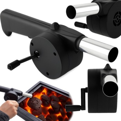 DMUCHAWA DO ROZPALANIA GRILLA KOMINKA PIECA OGNISKA WIATRAK WENTYLATOR