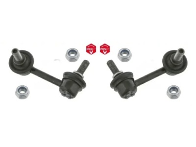 2x з'єднувачі стабілізатора febi bilstein задня l+p do honda civic vii фото №1