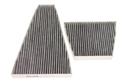 Фильтр кабины vw phaeton 02- kpl 2 szt с углем фото №1