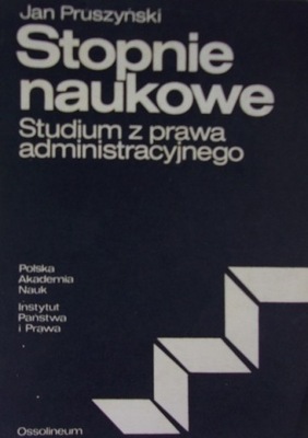 Stopnie naukowe Studium z prawa