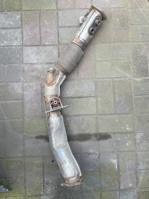 Audi q7 4m труба выхлопная 4m0253350cs фото №1