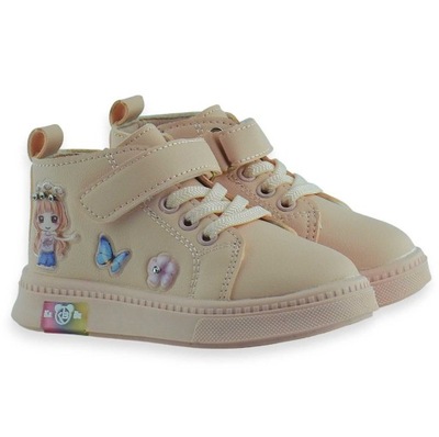 Różowe buty dla dziewczynki rzep Clibee AP711 r.26