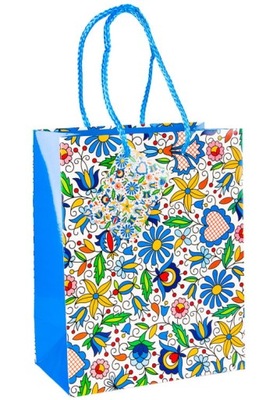 Torebka ozdobna - kaszubska M