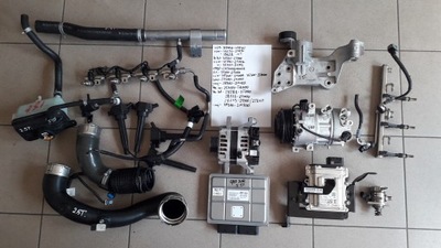 Hyundai genesis g80 ii 2021- 2.5t генератор компресор waz шланг труба фото №1