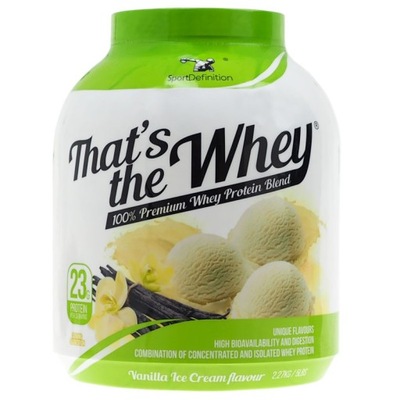 SPORT DEFINITION THATS THE WHEY 2,27 KG vanilla ic