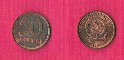Angola 50 centimos 1999r