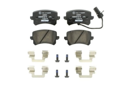 Тормозные колодки тормозные textar 2448307 фото №1