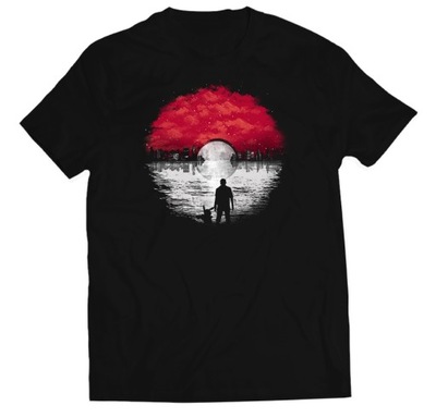 KOSZULKA POKEMON POKEBALL PIKACHU TSHIRT PIKA 5XL