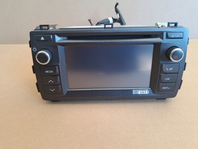 Радио навигация toyota auris ii 86140-02280 фото №1