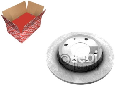 Febi тормозные диски тормозные 2szt. mitsubishi colt 03- ty фото №1