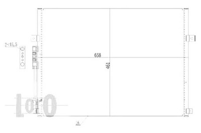 DEPO CONDENSADOR DEPO 55115918AC 55115918AB 8FC35103  