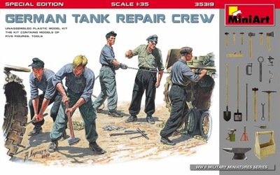 German Tank Repair Crew. Special Edition 1:35 MiniArt 35319