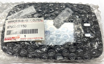 Правый вкладыш зеркало 8790802150 toyota corolla e11 фото №1