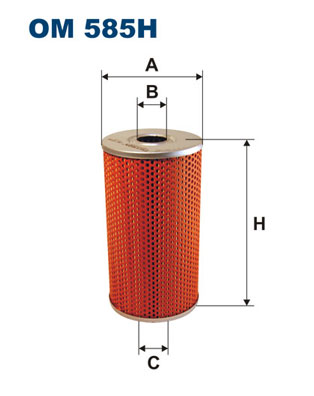 FILTRON OM 585H FILTR, HIDRÁULICO EN FUNCIONAMIENTO  