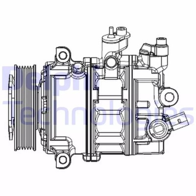 CS20529 КОМПРЕСОР КОНДИЦІОНЕРА VW JETTA IV 10-