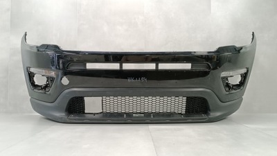 Бампер перед передній jeep compass 2 ii 16-20 / + 2x протитуманна фара фото №1