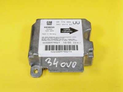 Modu датчик подушка безпеки opel astra g 09174004uu nr34 фото №1