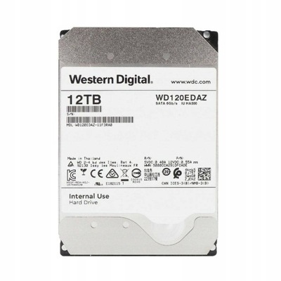 Dysk twardy Western Digital WD120EDAZ 12TB SATA III 3,5"