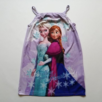 DISNEY sukienka KRAINA LODU ELSA*ANNA*122/128