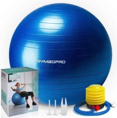 PIŁKA GIMNASTYCZNA FITNESS 65 CM GYMBOPRO