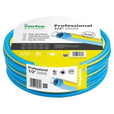 Wąż ogrodowy Vartco Professional 20m 1/2"