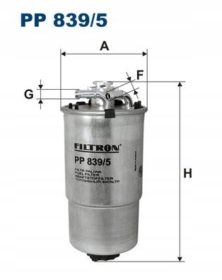 FILTRON PP 839/5 FILTRAS DEGALŲ 