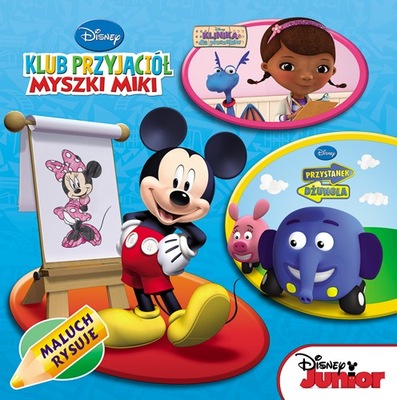 Disney Kolorowanka Klub przyjaciół Myszki Miki