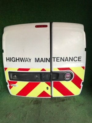 Двері задня задні праве fiat doblo ii стулка wwa фото №1