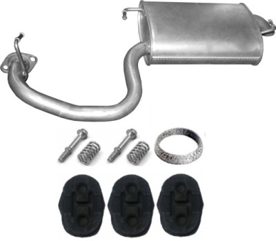 Toyota avensis 1.8 16v 2003-2008 гаситель конечный фото №1