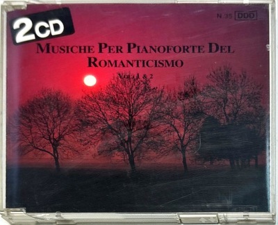 2 CD MUSICHE PER PIANOFORTE DEL ROMANTICISMO