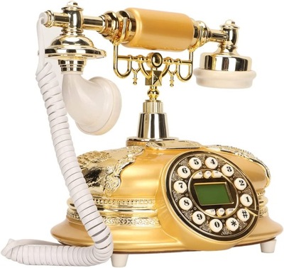 Europejski Vintage telefon, Retro telefon Caller I